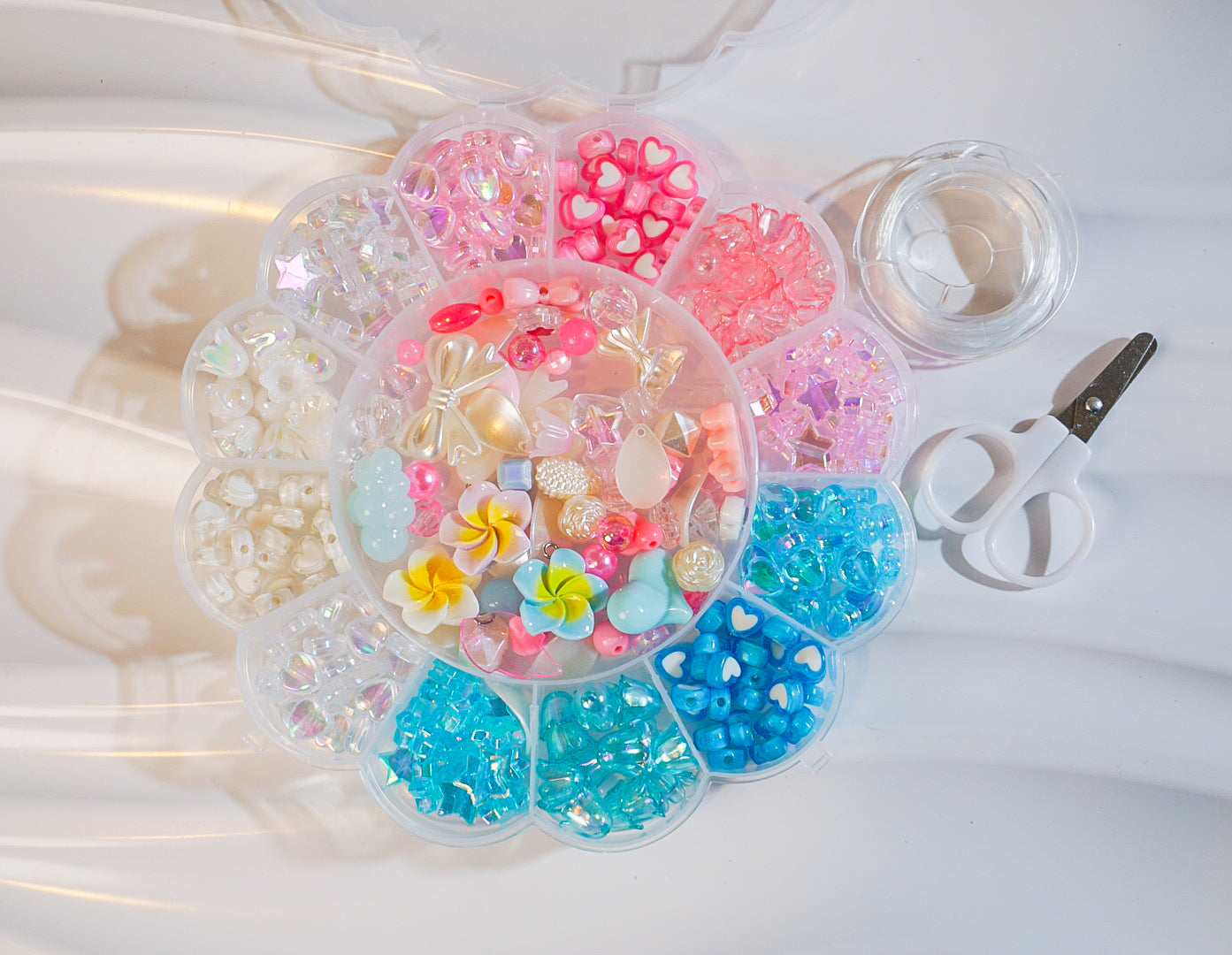 Pink and Blue Bead Kit